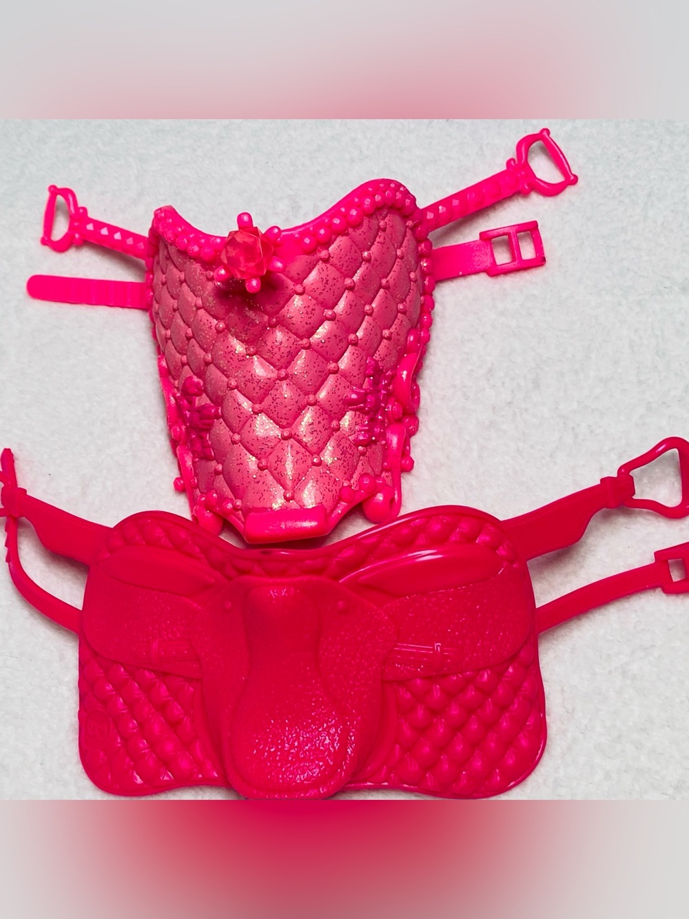 Mattel Barbie Horse Saddles Pink Princess Doll Horse Saddle
